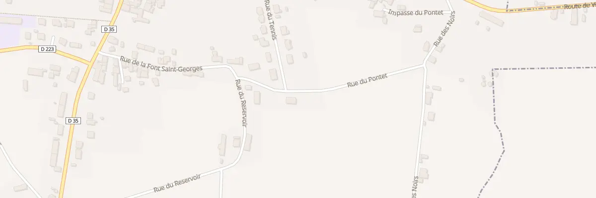 Plan du 5358 Les Noirs à Étroussat