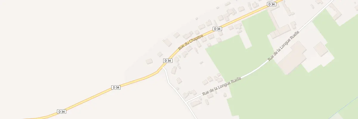 Plan du 29 Rue du Chapitre à Clastres