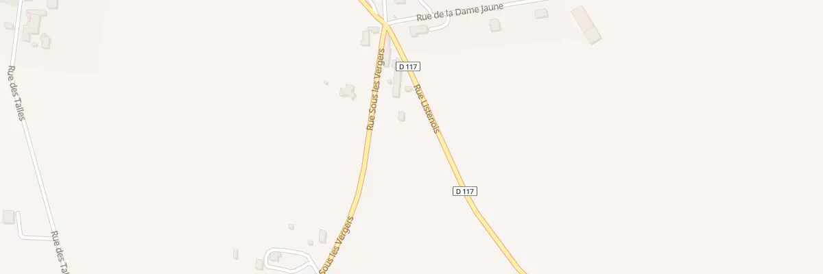 Plan du 4 Rue Listenois à Saulzet