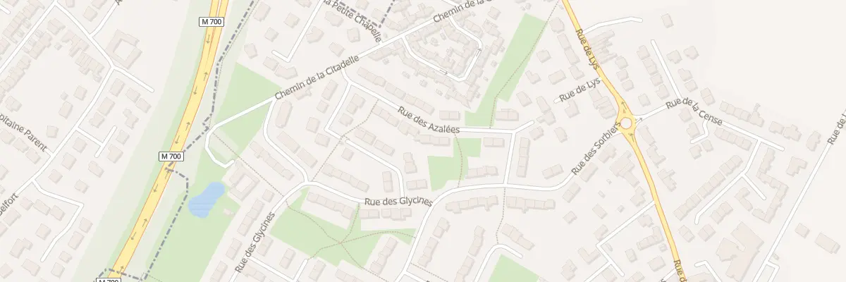 Plan du 9 Rue des Azalées à Toufflers