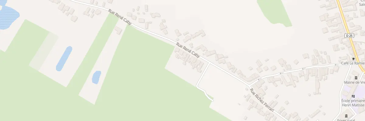 Plan du 431 Rue Rene Caby à Vred
