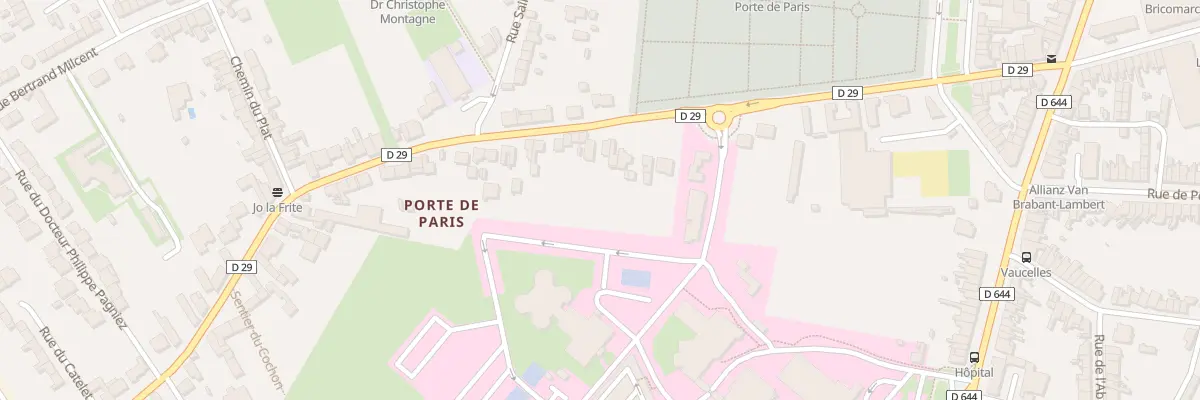 Plan du 235 Rue de Noyelles à Cambrai