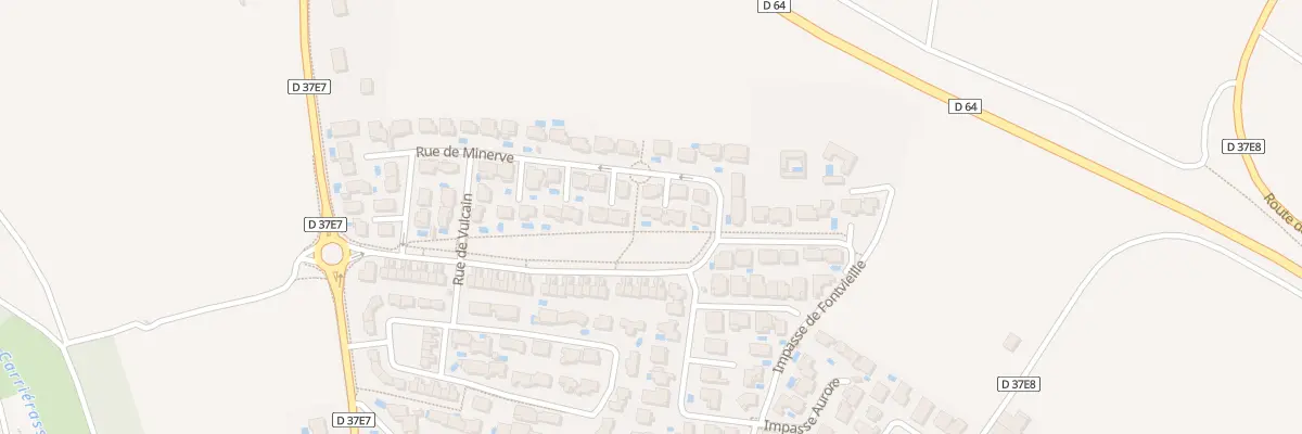 Plan du 38 Rue de Minerve à Vendres