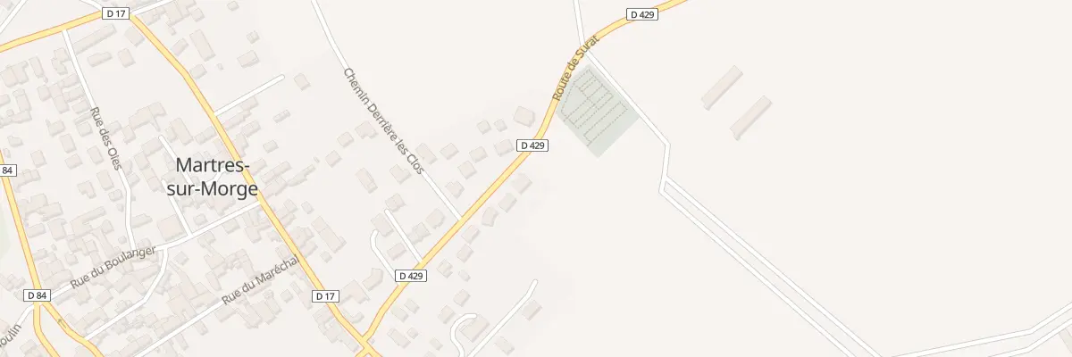 Plan du 18 Rte de Surat à Martres-sur-Morge