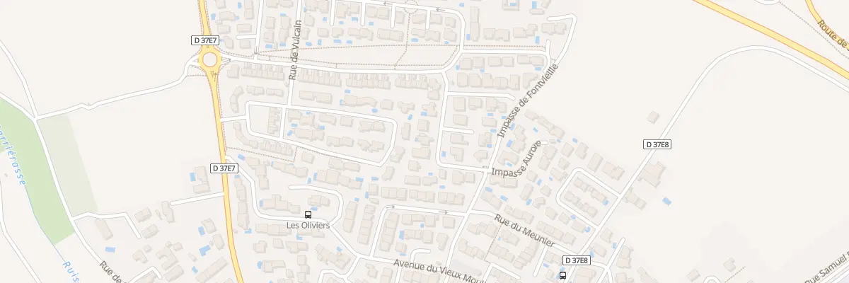 Plan du 10 Rue de Diane à Vendres