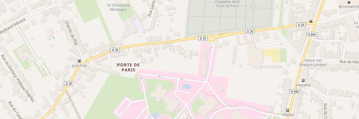 Plan du 229 Rue de Noyelles à Cambrai