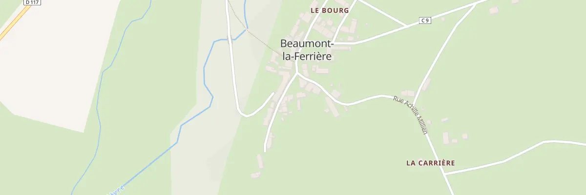 Plan du 7 Imp de la Carrière à Beaumont-la-Ferrière