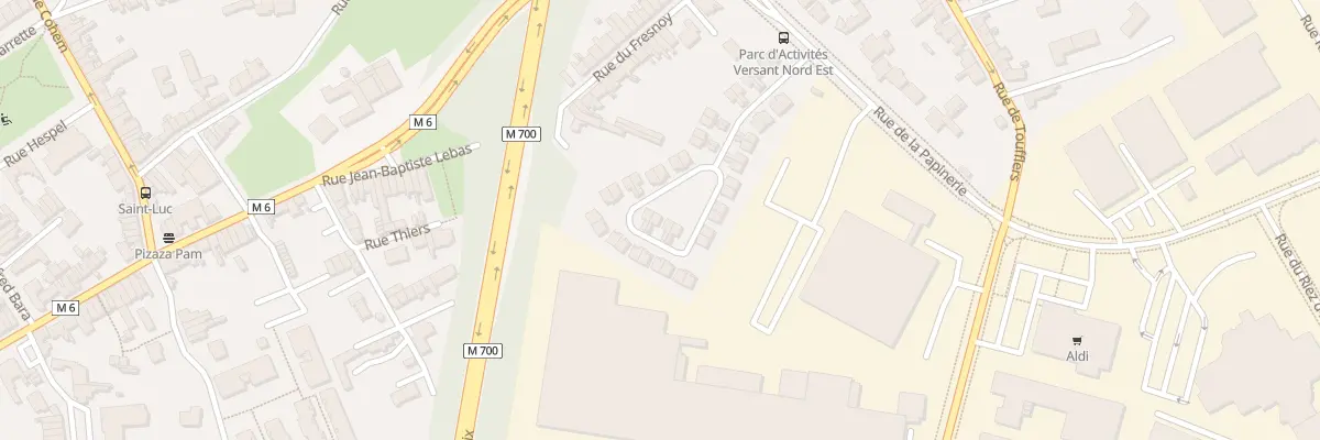 Plan du 33 Rue Romans sur Isere à Lys-lez-Lannoy