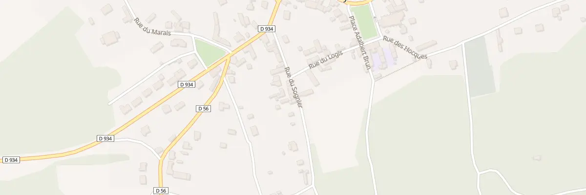 Plan du 12 Rue du Sognier à Trosly-Loire