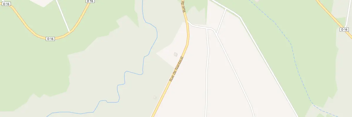 Plan du 13 Rue de Nanteuil à Bézu-le-Guéry