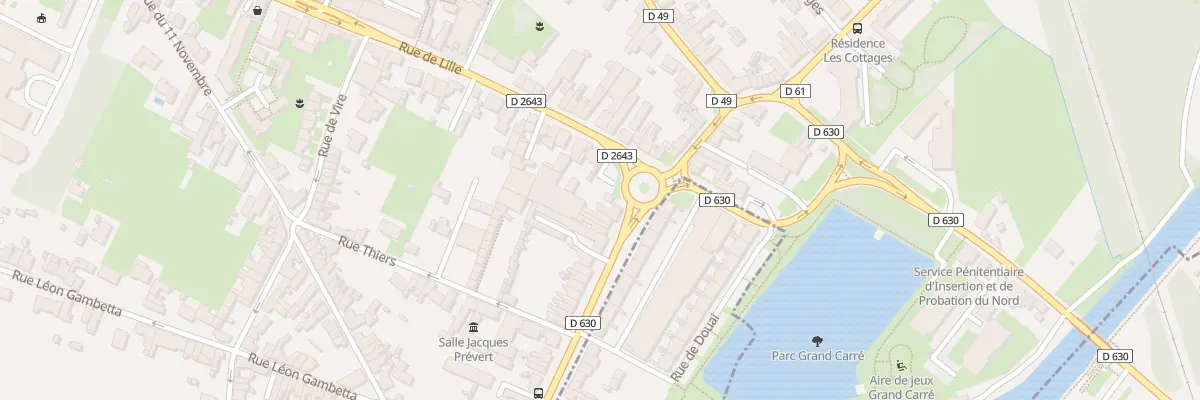 Plan du 79 Rue de Lille à Neuville-Saint-Rémy