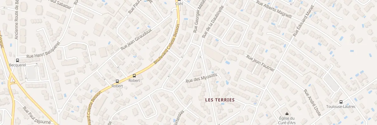 Plan du 10 Rue Georges Méliès à Béziers