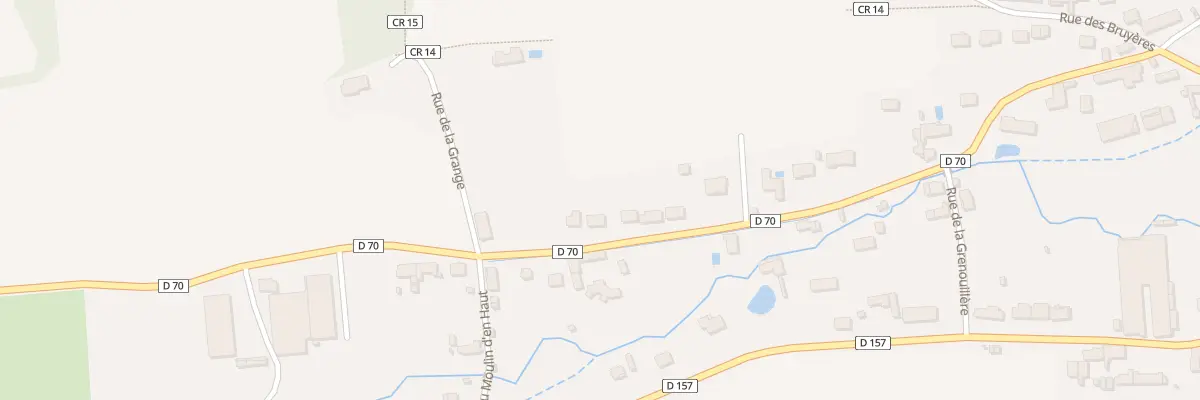 Plan du 30 Rue de la Mal Ecluse à Collemiers