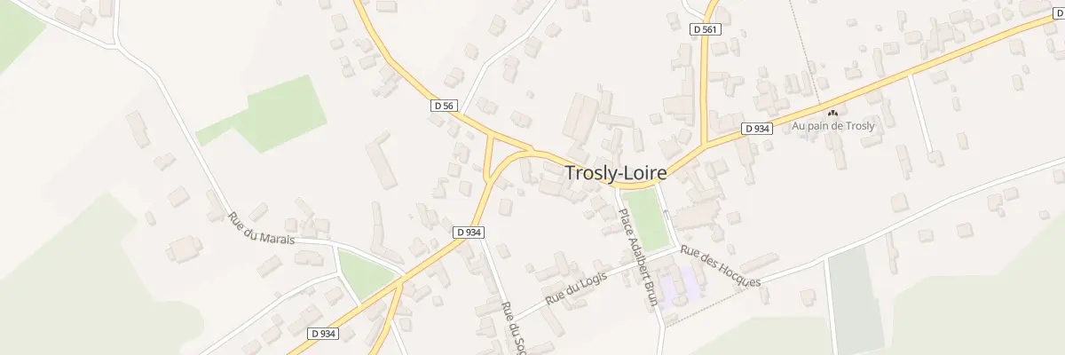 Plan du 20 Rte de Coucy-le-château à Trosly-Loire