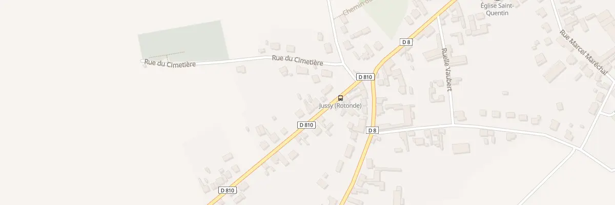 Plan du 5 Rte de Flavy à Jussy