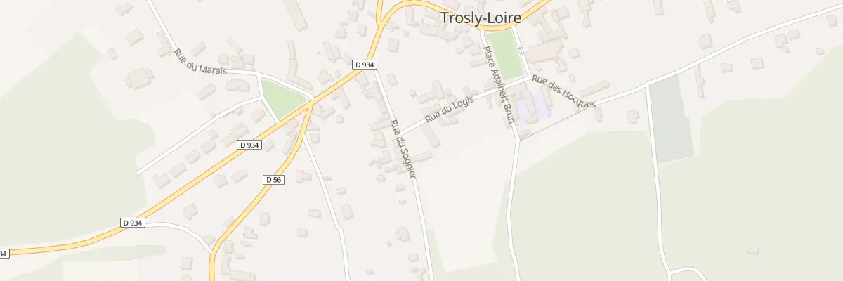 Plan du 5 Rue du Logis à Trosly-Loire