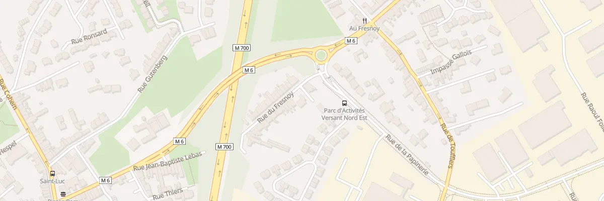 Plan du 22T Rue du Fresnoy à Lys-lez-Lannoy