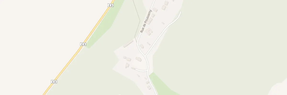 Plan du 43 Rue de Poussemy à Pernant
