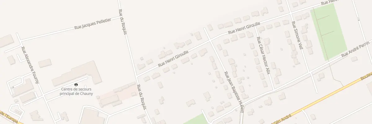 Plan du 10 Rue Henri Giroulle à Chauny