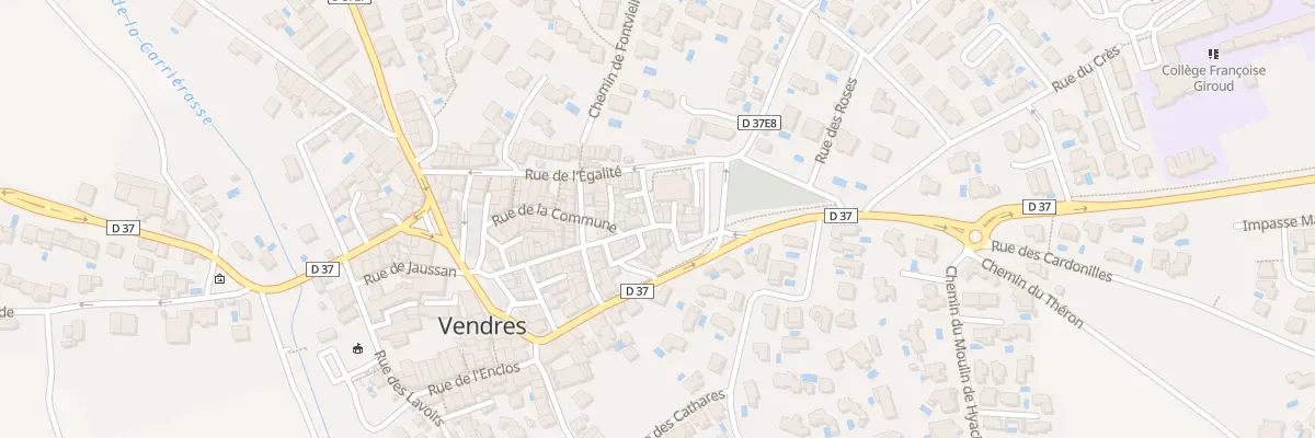 Plan du 3 Pl du Castillet à Vendres