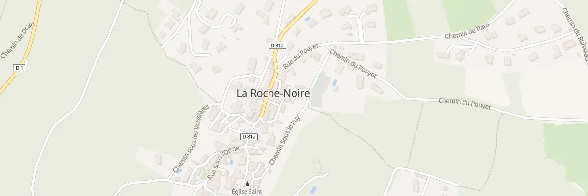 Plan du 5001 Rue des Caves à La Roche-Noire