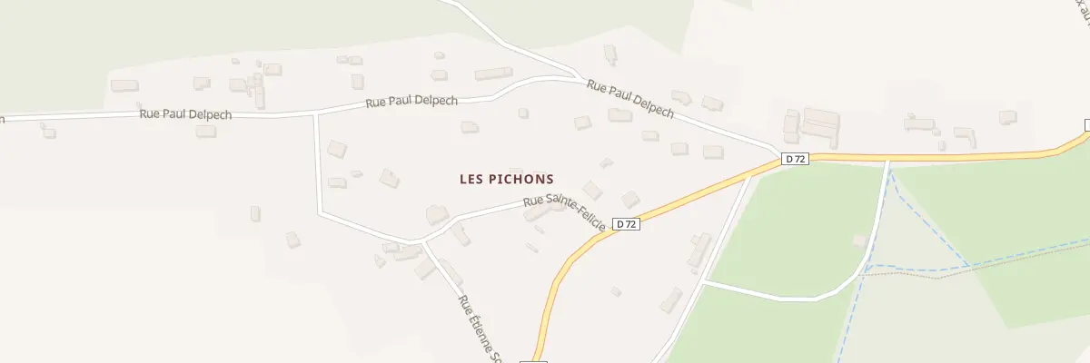 Plan du 7 Rue Ste Felicie à Chaumot