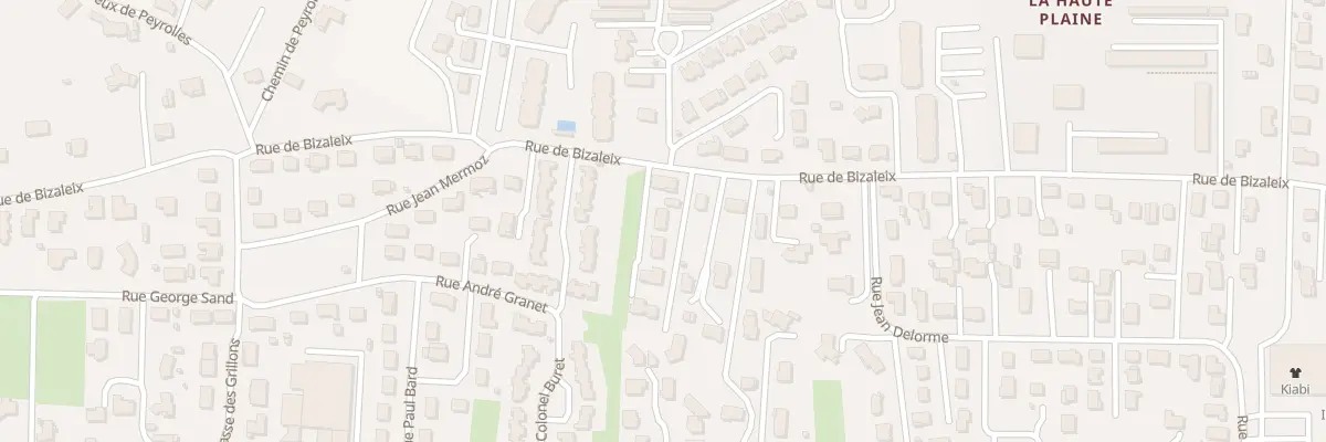 Plan du 541B Rue de Bizaleix à Issoire