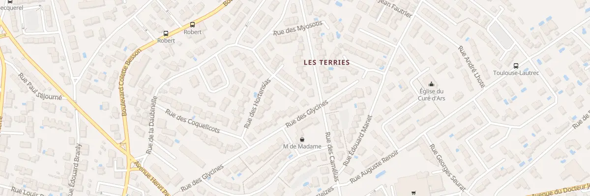 Plan du 36 Rue des Camélias à Béziers