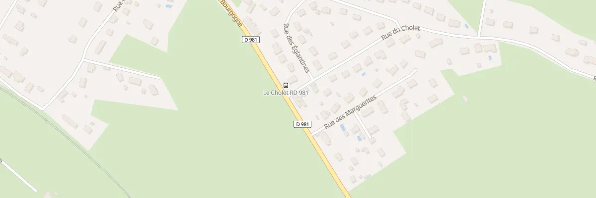 Plan du 71 Rte de Bourgogne à Saint-Éloi