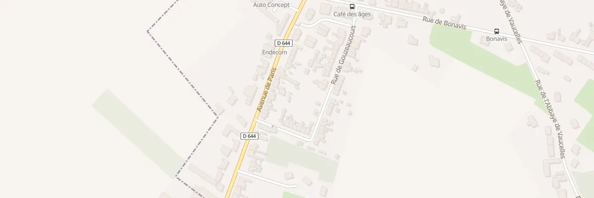 Plan du 1245 Av de Paris à Cambrai