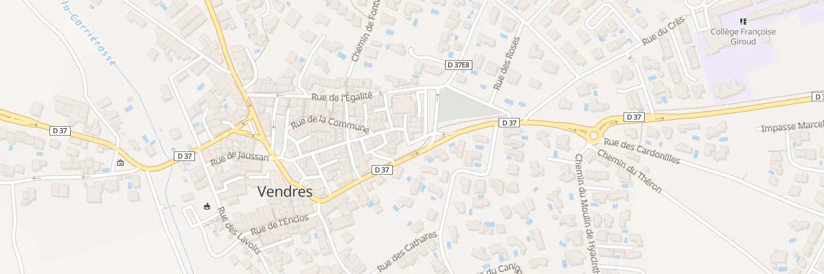 Plan du 3 Pl du Portail Vieil à Vendres