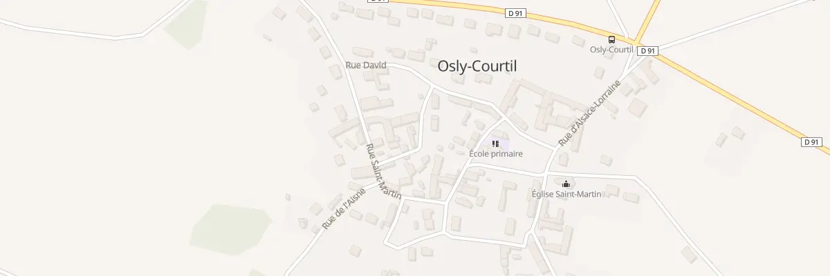 Plan du 4 Rle Durand à Osly-Courtil