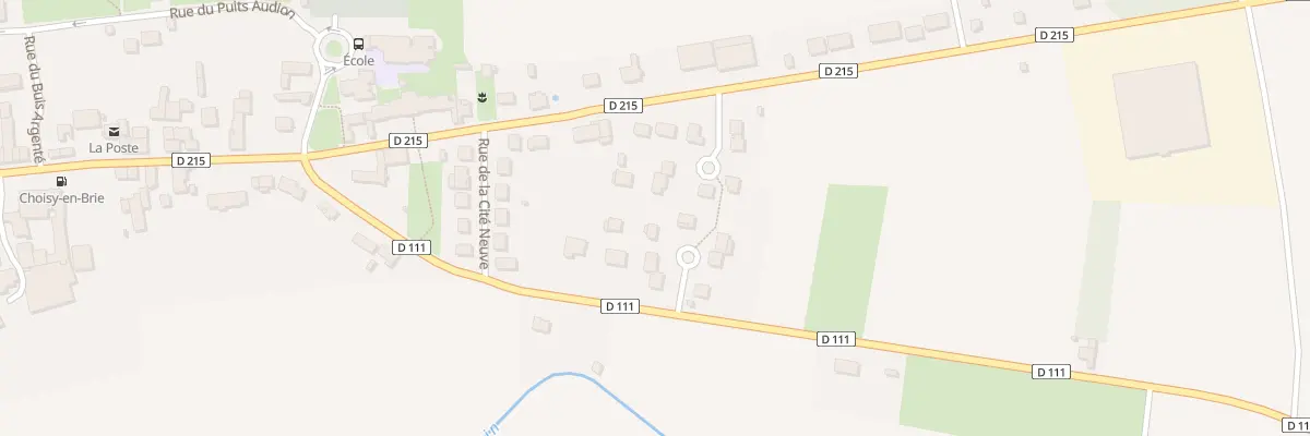 Plan du 5 Chp de l’Hetre Rte de Cour à Choisy-en-Brie