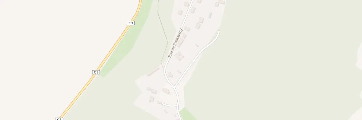 Plan du 41B Rue de Poussemy à Pernant