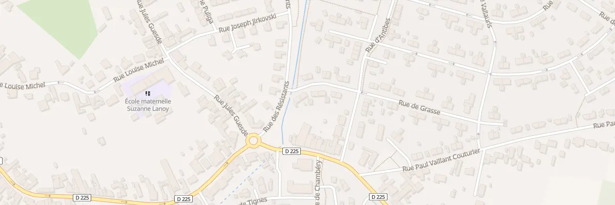 Plan du 8 Rue de Grasse à Pecquencourt