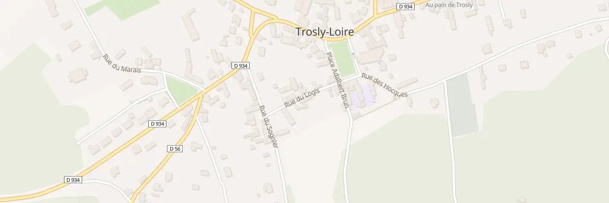 Plan du 3 Rue du Logis à Trosly-Loire