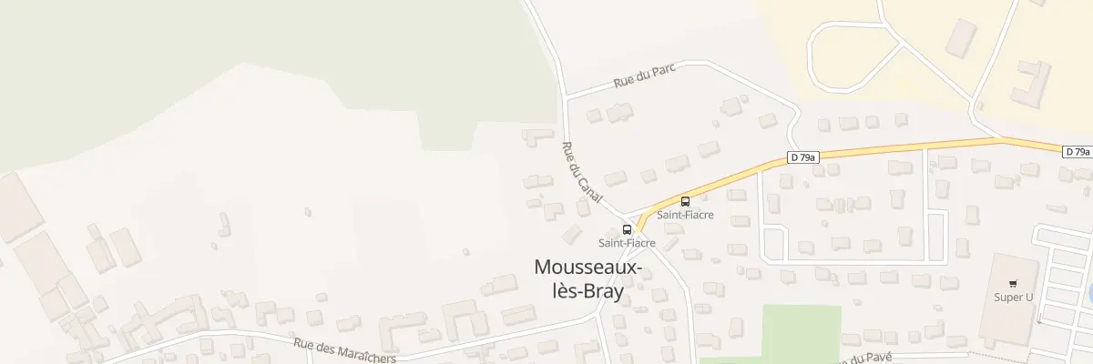 Plan du 51 Rue du Canal à Mousseaux-lès-Bray