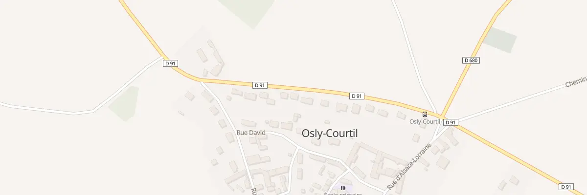 Plan du 21 Rte de Fontenoy à Osly-Courtil