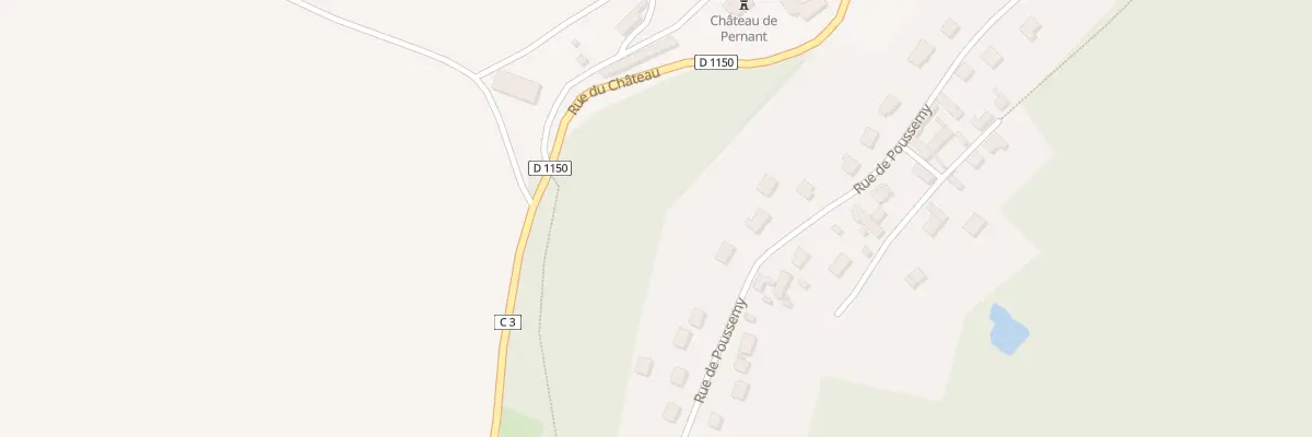 Plan du 14B Rue de Poussemy à Pernant
