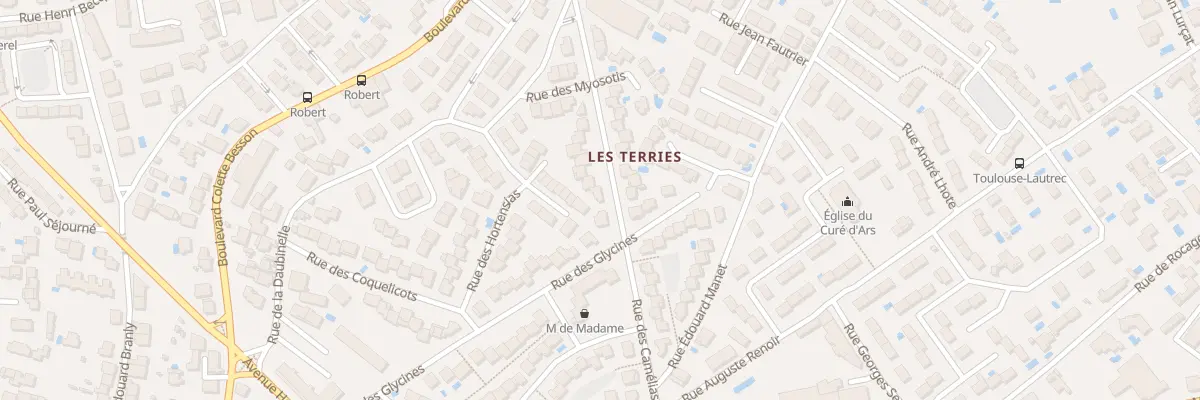 Plan du 7 Rue des Camélias à Béziers
