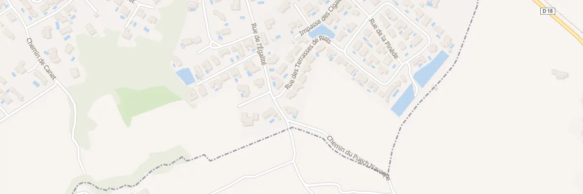 Plan du 11 Rue des Terrasses de Riels à Magalas