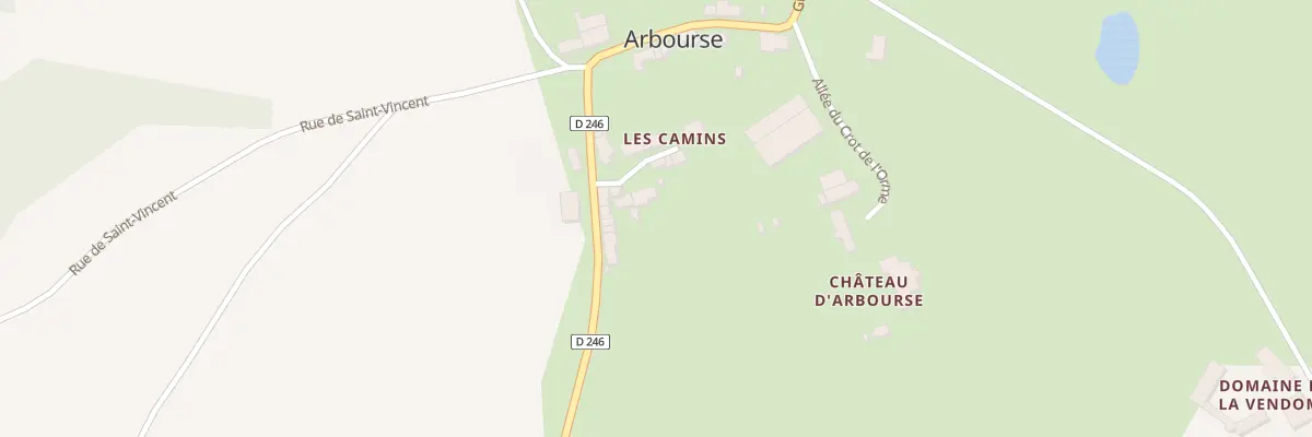 Plan du 4 Cour des Camins à Arbourse