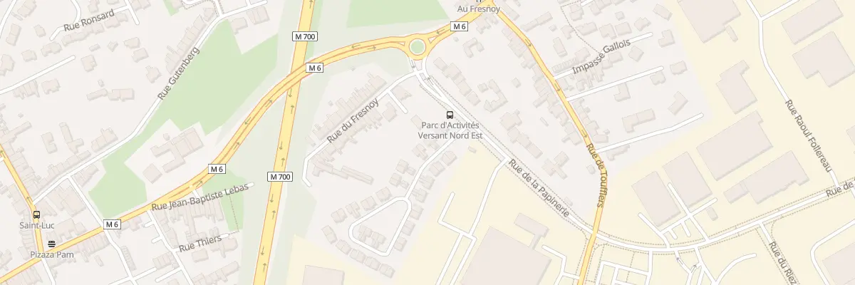 Plan du 8 Rue Romans sur Isere à Lys-lez-Lannoy