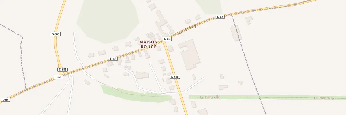 Plan du 1 Rue de Dallon à Dallon