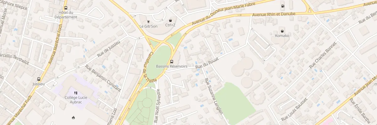 Plan du 1T Rue du Rouât à Béziers