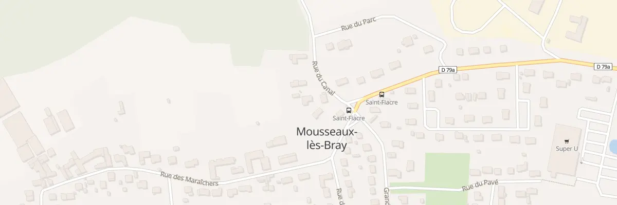 Plan du 46 Rue du Canal à Mousseaux-lès-Bray