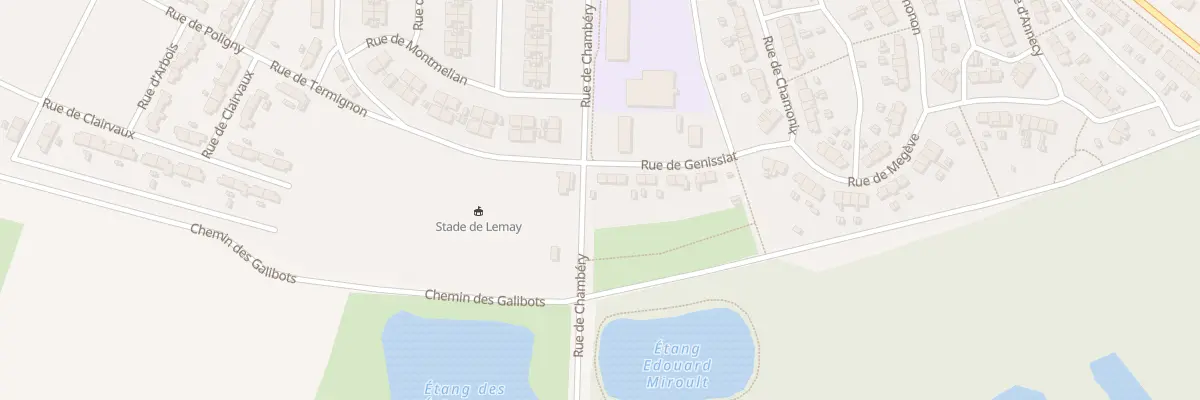 Plan du 2 Rue de Genissiat à Pecquencourt