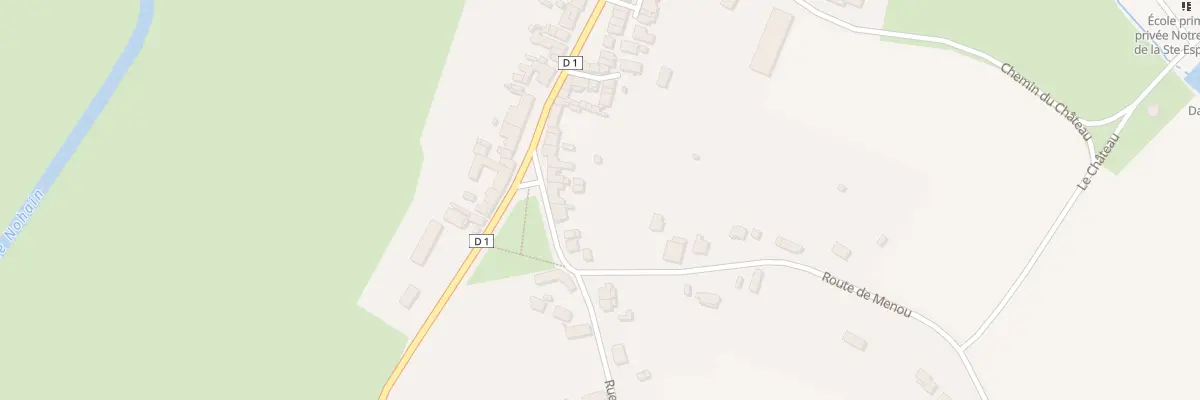 Plan du 3 Rue de Bouillant à Couloutre