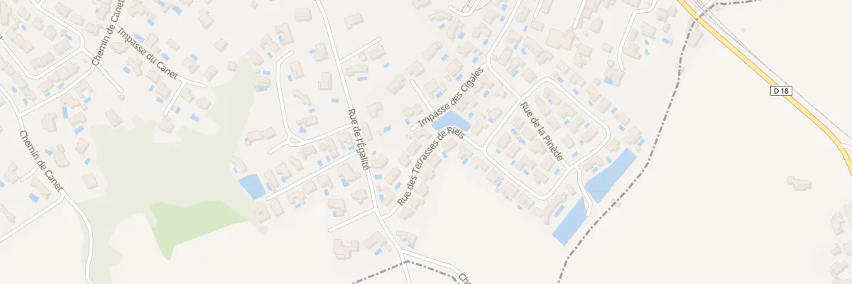 Plan du 2 Rue des Terrasses de Riels à Magalas