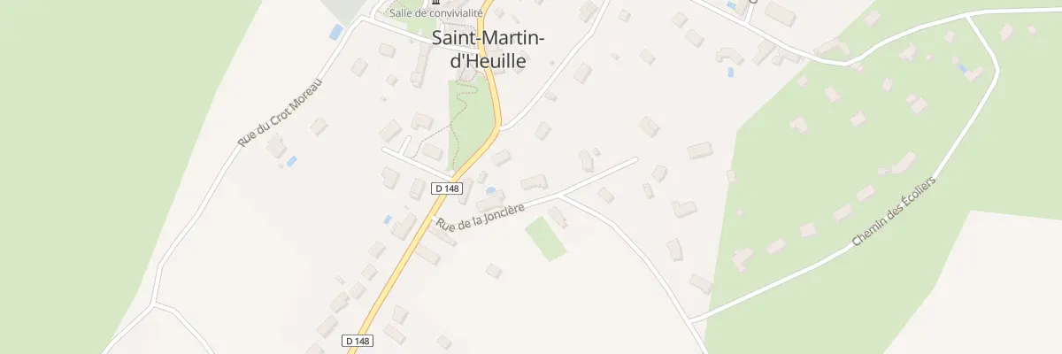 Plan du 5 Rue de la Joncière à Saint-Martin-d’Heuille